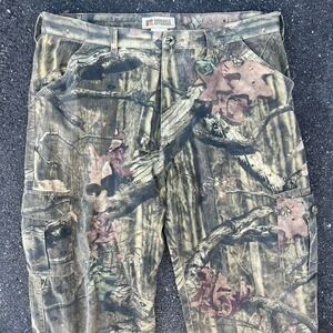 1990s Camo AOP pants size XL